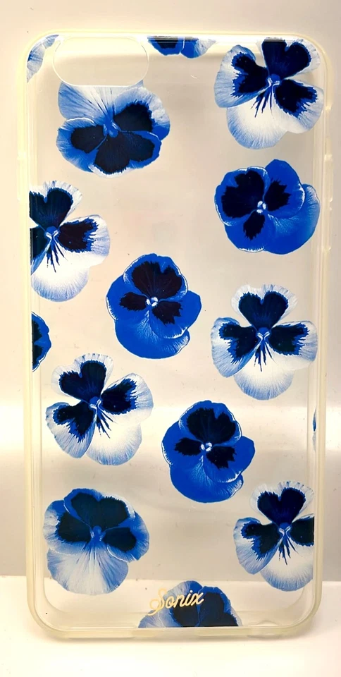 Sonix Clear Coat Case for iPhone 6 Plus, Indigo Floral - Image 3 of 4