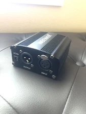 Neewer 1-Channel 48V Phantom Power Supply with Adapter