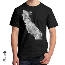 Northern California Home Grown T-Shirt State Very Cool Map NorCal Men Women 106