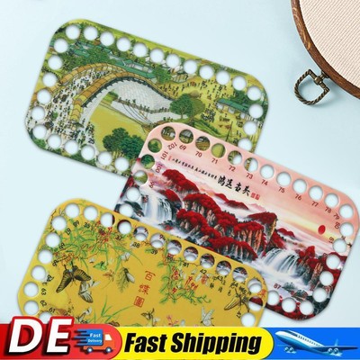3pcs Efficient Cross Stitch Thread Finishing Tool Knit Tools Accessory 34-Hole