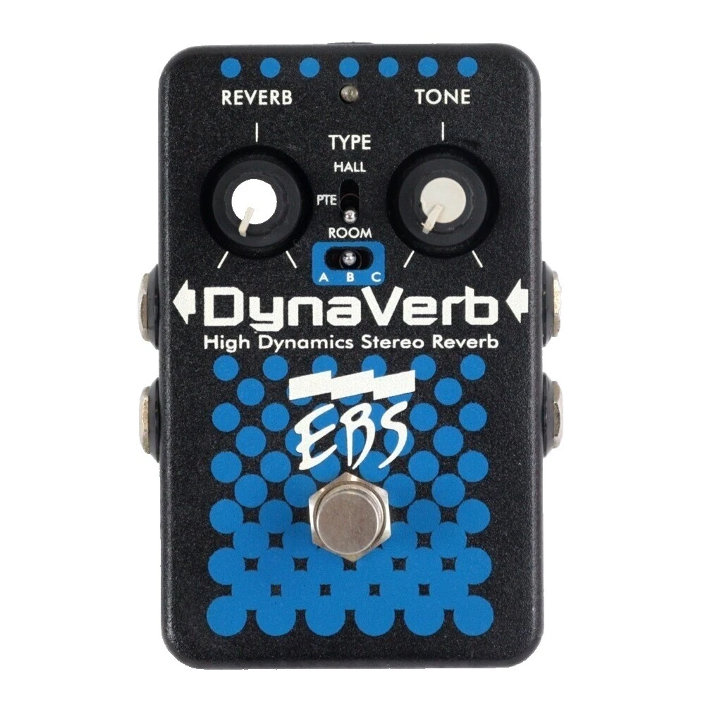 Guitarra EBS retraso, Eco y reverberación Pedales