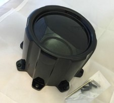 American Eagle Alloys Wheel Rim Center Cap 3229-02 Gloss Black Rear Dually Cap