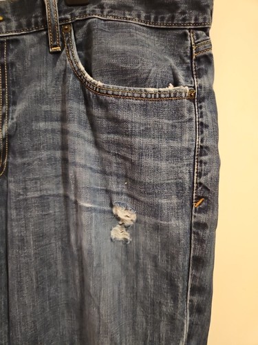 Lucky Brand Jeans Mens Size 40x34 Medium Wash Blue 361 Vintage Straight Cotton - Picture 4 of 11