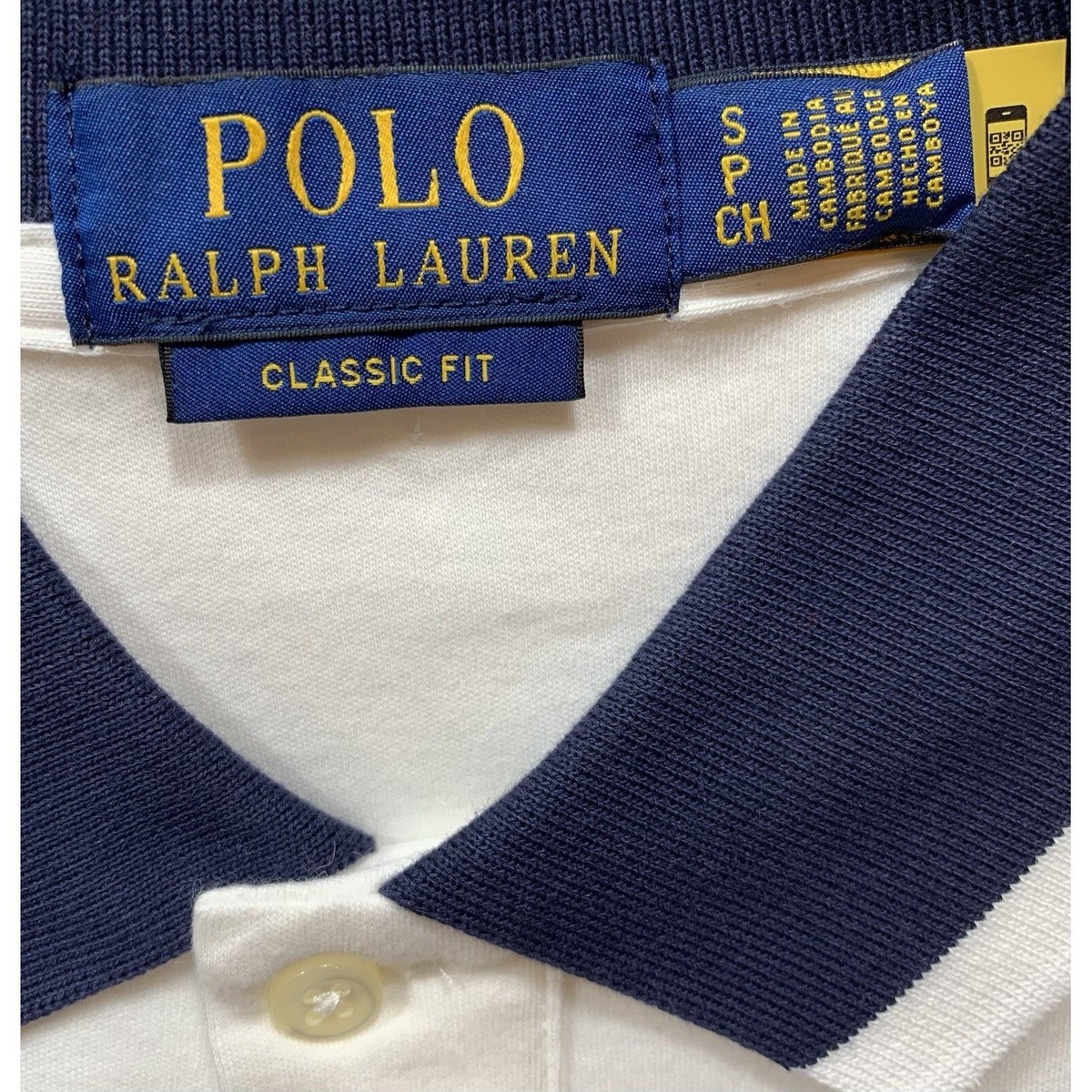 Polo Ralph Lauren Shirt Classic Fit Red White & Blue Mens Size