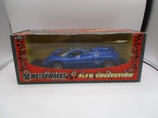 1/18 SCALE MOTORMAX MOTORWORKS BLUE PAGANI ZONDA C12