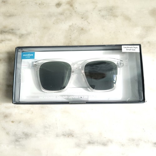Soundcore by Anker Landmark Style Small Clear Interchangeable Frames