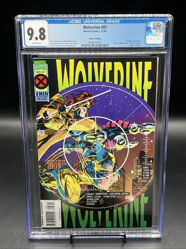 Wolverine #87 Direct Edition-Deluxe (Marvel Comics November 1994) CGC Graded 9.8