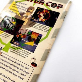 Virtua Fighter 2 (Sega Saturn, 1996) w/ Manual No Case **SCRATCHED** Tested