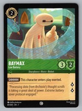 BAYMAX - LOW BATTERY 87/204 C LORCANA NM 7 ANDERSON