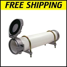 Durable PVC Conduit Carrier with Quick Access Latch and Security Tabs - 6 Inch