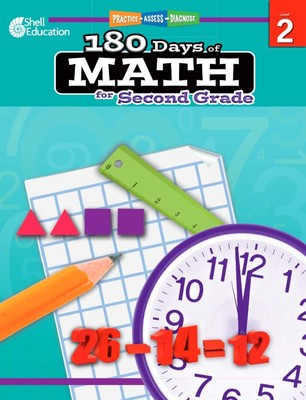 180 Days of Math: Grade 2 - Daily Math Practice Workbook for Classroom and H...