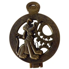 Disney Trading Pin 181271 Pluto - Signature Pocket Watch Mystery Set - Hinged