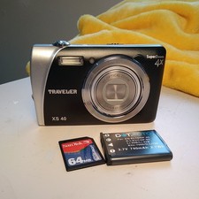 Traveler XS 40 10 Megapixel Digital Camera 3" LCD 4 x Optical Zoom 