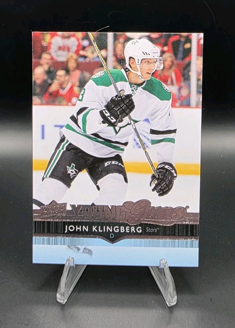 2014-15 Upper Deck Young Guns John Klingberg #476 Rookie RC