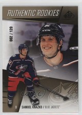 2023 Upper Deck SP Game Used Authentic Rookies Gold 2/120 Samuel Knazko #242 0q3