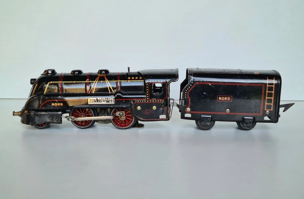 Locomotive JEP Bicolore échelle O - Vintage 1953-55 à Restaurer