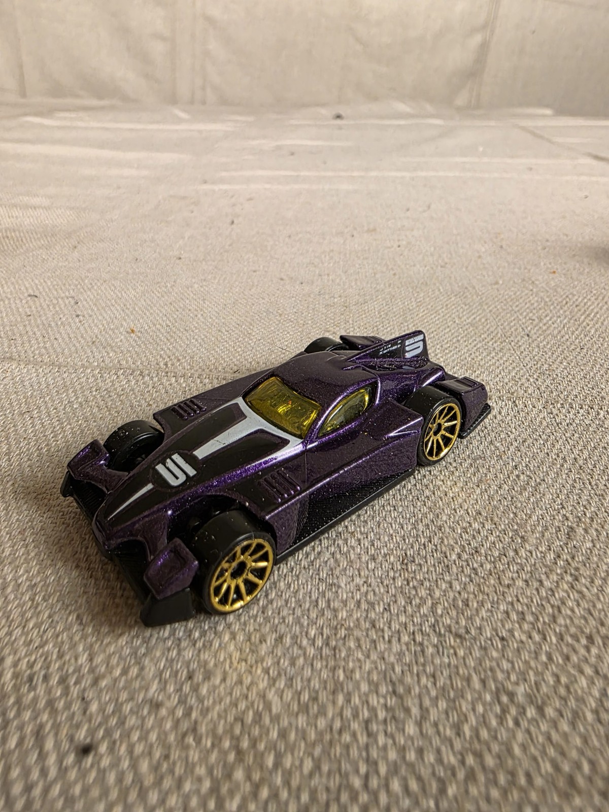 Hot Wheels Formul8r Purple Diecast Toy Car Used