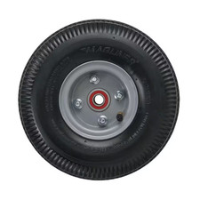 10 In. X 3-1/2 In. Hand Truck Wheel 4-Ply Pneumatic with Sealed Semi-Precision
