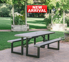 Lifetime 6ft (1.83m) Folding Picnic Table