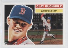2008 Topps Trading Card History Clay Buchholz #TCH5 Rookie RC 0w8. rookie card picture