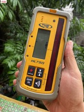 Rilevatore ricevitore laser radio di precisione senza etichetta Trimble HL750 Spectra senza morsetto