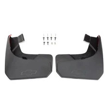 2019-25 Chevrolet Silverado Rear Molded Splash Guard Mud Flaps 84109906