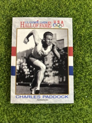 1991 Impel US Olympic Hall of Fame #85 Charles Paddock Athletics Card N1