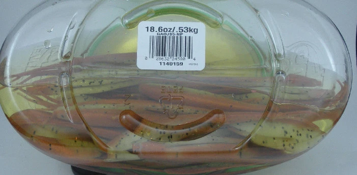 Berkley 1140159 GAOJS5-NP Gulp Alive 5" Jerkshad 11 Oz Eimer New Penny - Bild 2 von 4