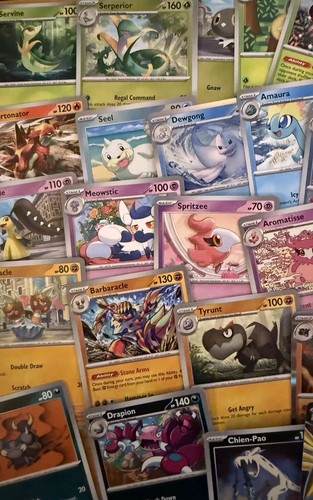 Pokémon Perfect Order TCG Mixed Card Lot 30 Random Common Bulk Reverse Holo - Picture 3 of 4
