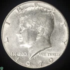 1970-D Kennedy 40% Silver Half Dollar - About Uncirculated Details