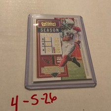 2020 Contenders Season Ticket #100 DeAndre Hopkins Arizona Cardinals stardust
