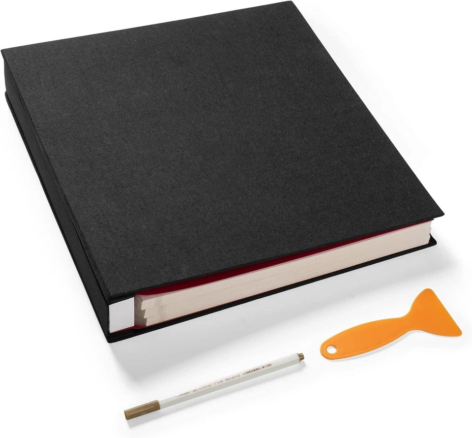 Álbum de fotos grande autoadhesivo - Elegante cubierta de lino, perfecto para recuerdos Foto 3 de 4