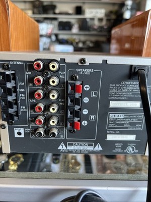 Teac MC-D90 With Speakers, Tested, CD Player not Working, Sounds