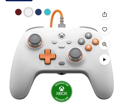 Wired Controller t7 with Hall Effect Joysticks, Plug and Play Gaming