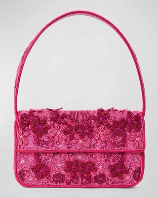 STAUD Beaded Tommy Bag NWT Limited Collection