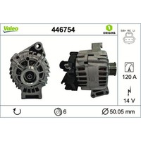 Valeo 446754 Generator FüR Chrysler Dodge Plymouth 300M Neon Cirrus Concorde LR
