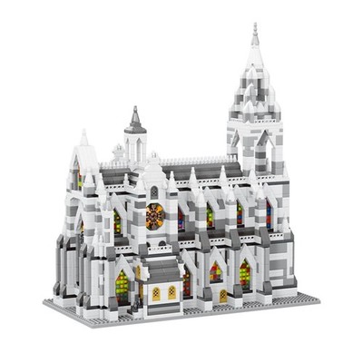 Micro Mini Cologne Cathedral Building Block Toy Set, Famous Architecture Buil...