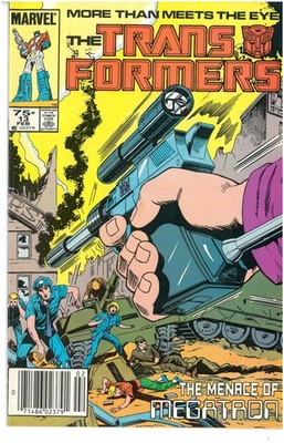 Transformers #13 1986 Marvel Comics  The Menace of Megatron  Bronze Age VG/FN