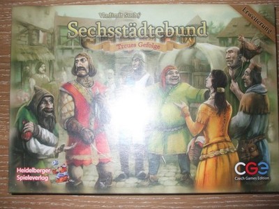 SECHSSTÄDTEBUND TREUES GEFOLGE, Czech Games Edition/Heidelberger, neu!