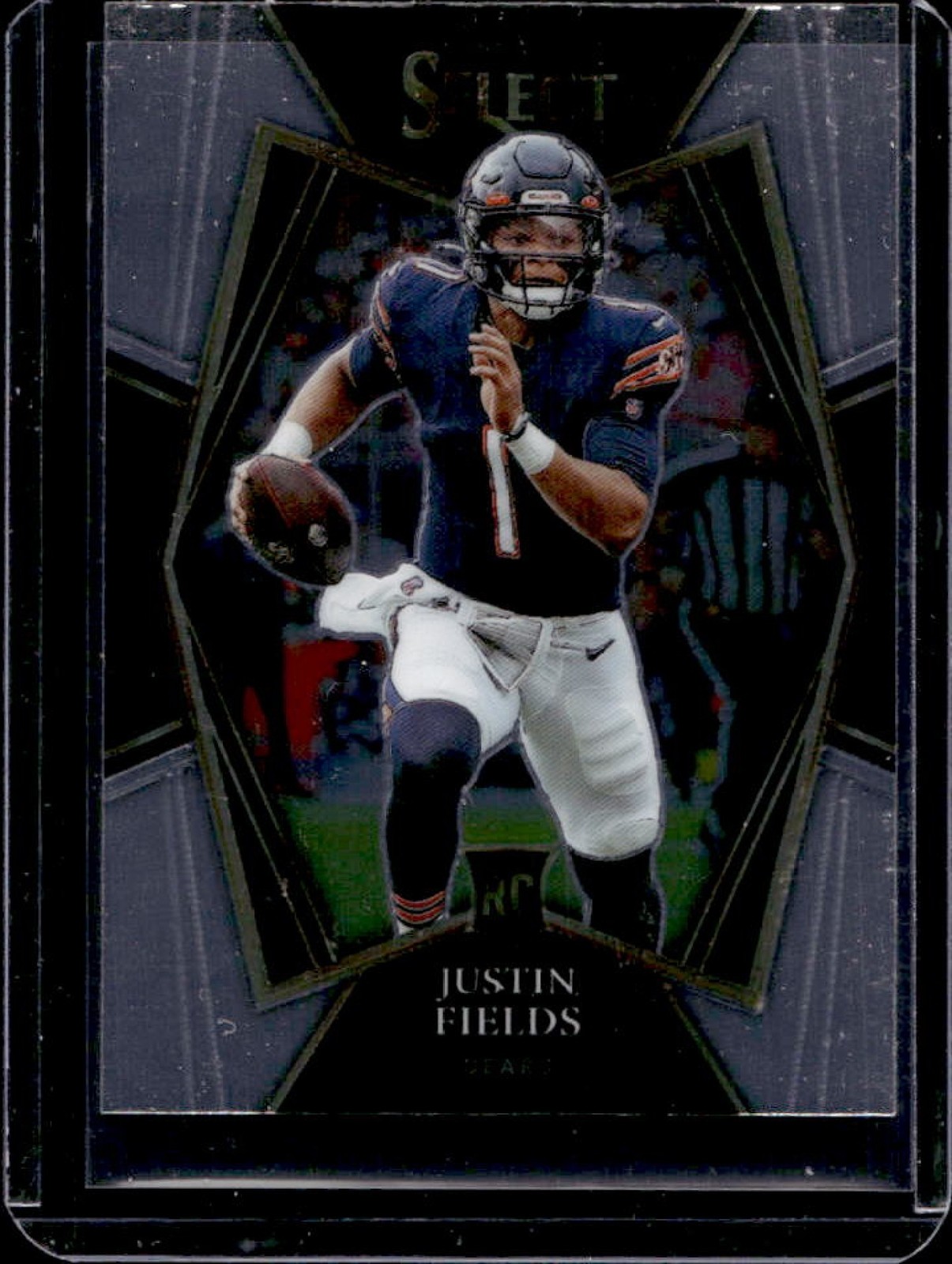 2021 Panini Select Justin Fields Rookie RC Premier Level #150 Bears