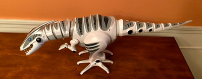 WowWee Roboraptor 32'' Robotic Dinosaur - Tested, Walks & Growls, No Remote