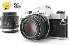 2 obiettivi [Exc+5] Pentax MX SLR 35mm Film Camera SMC-M 50mm F1.4 + F2.8...