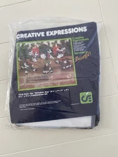 Creative Expressions DOIN’  THE REINDEER RAG Plastic Canvas Kit 5838 Vintage 83