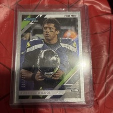 2019 Panini Donruss Photo Variation Press Proof Silver 28/100 Russell Wilson 9o3