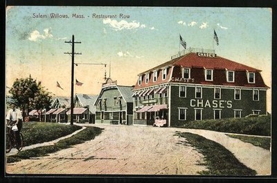 Ansichtskarte Salem Willows, MA, Restaurant Row 