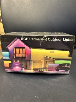 150Ft Permanent Outdoor Lights for House Smart RGB Christmas Lights