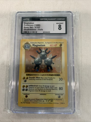 Magneton (Shadowless) graded CGC 8 for sale on eBay