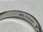 Silver Stamped/Unstamped Chain-Pendant-Bracelet-Earrings-Ring (6 Pcs) 30.9gr — photo 8
