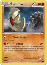 Lunatone - 63/146 - Uncommon (Near Mint) XY Base Set - Fighting Pokémon
