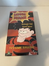 Dennis The Menace VHS Video Tape Bathnight Club & Dennis Ahoy